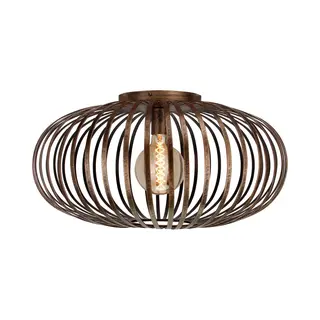 Chericoni Verlichting Chericoni Curvato Plafondlamp - 1 Lichts - Ø 60cm - E27 - Brons - Italiaans Design - Nederlandse Fabrikant