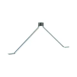 Betra Stokhouder - Metaal - 3.3 X 45 X 19 Cm - Voor Bezemstelen Van 28 Mm Breed