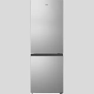 Etna KCV343RVS koel-vriescombinatie Vrijstaand 175 l C Grijs, Zilver