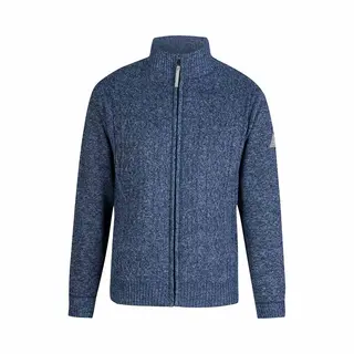 BjØRnson Gus Kabel-gebreid Vest Fleece Gevoerd Heren - Maat 2XL - Donkerblauw
