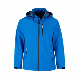 BjØRnson Ove Sommerjacke Softshell Atmungsaktiv Herren - Blau - Größe 4XL