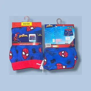 Marvel - Spiderman - Zwembroek - Zwemshort - Boardshort - Swim Trunk - Jongens - Junior - Maat 122/128 - Zwembad