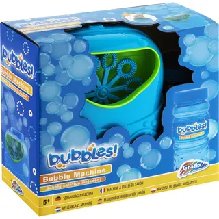 Grafix Bubble Machine - Draagbare Bellenblaasmachine Voor Kinderen Met Bubble Solution Inbegrepen - Honderden Bubbels In Verschillende Maten En Vormen