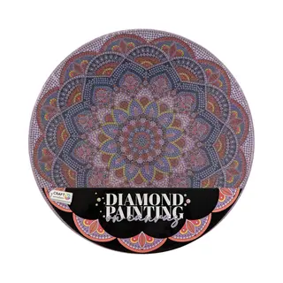Craft Sensations Diamond Painting Op Ronde Canvas - Mandala