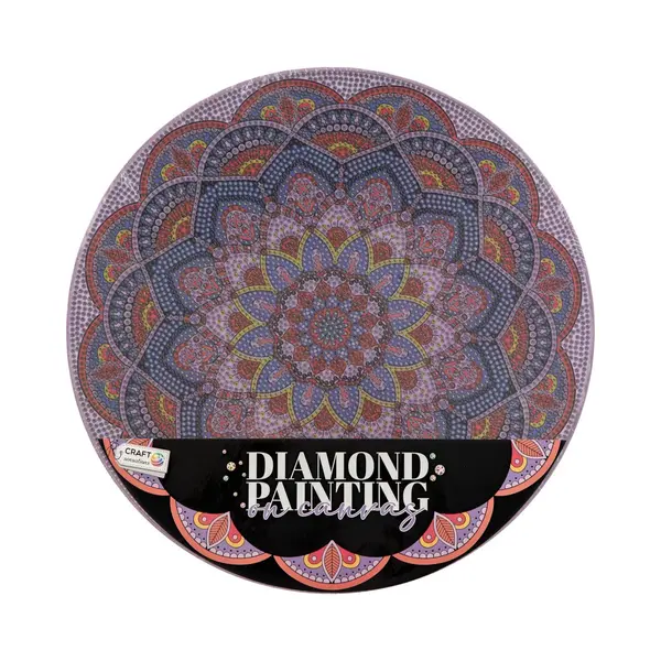 Craft Sensations Diamond Painting Op Ronde Canvas - Mandala thumbnail