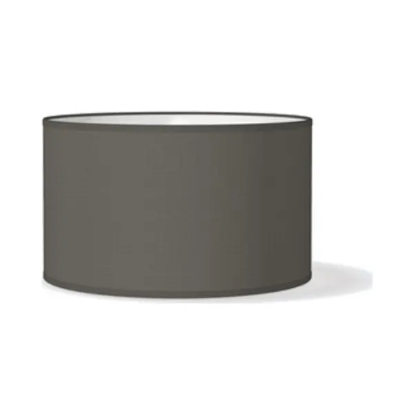 Besselink F503535-67 Lampenschirm Schlafzimmer, Eingangsbereich, Wohnzimmer, Büro Grau Baumwolle thumbnail