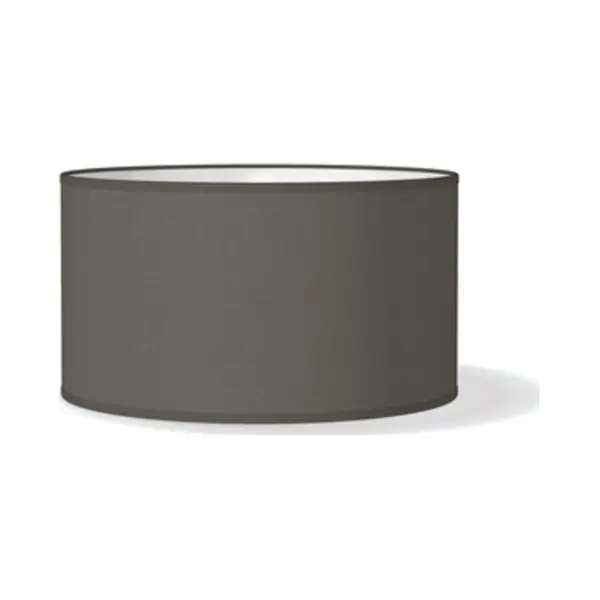 Besselink F503540-67 Lampenschirm Schlafzimmer, Eingang, Wohnzimmer, Büro Grau Baumwolle thumbnail