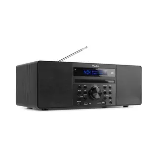Audizio Prato Home audio-microsysteem 60 W Zwart