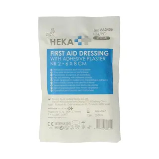 Heka Erste-Hilfe-Verband 6 X 8 Cm | 1 Stück