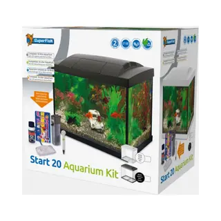 Superfish Aquarium Start 20 Goldfish Kit Led 16 L - Aquaria - Zwart