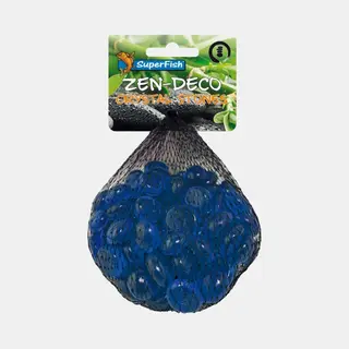 Superfish Zen-deco Crystal Stenen Blauw