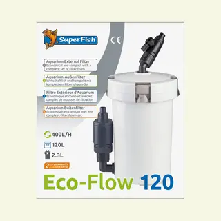 SuperFish Eco Flow 120 - Buitenfilter - Klein