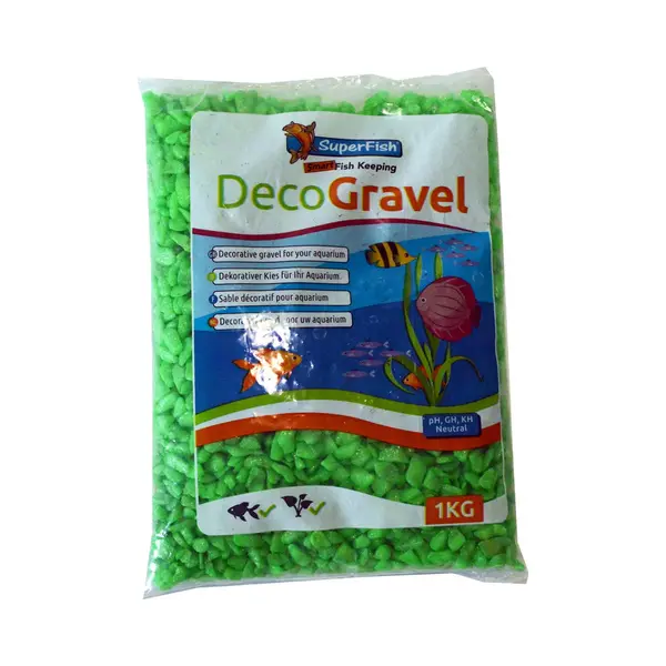 SuperFish Deco Grind Neon Groen 1KG thumbnail