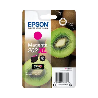 Epson Kiwi Singlepack Magenta 202XL Claria Premium Tinte