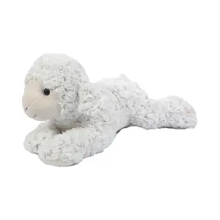Pia Soft Toys Pia Toys Knuffeldier Schaap/lammetje - Zachte Pluche Stof - Premium Kwaliteit Knuffels - Wit - 49 Cm - Schapen - Liggend
