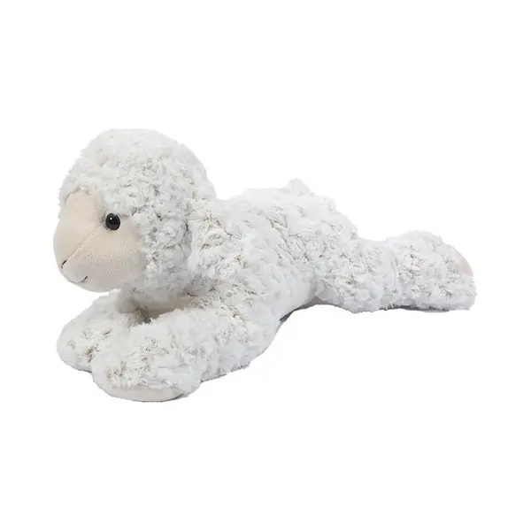 Pia Soft Toys Pia Toys Knuffeldier Schaap/lammetje - Zachte Pluche Stof - Premium Kwaliteit Knuffels - Wit - 49 Cm - Schapen - Liggend thumbnail
