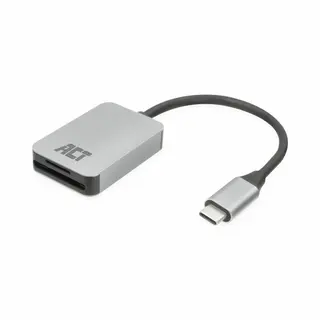 Act Usb-C kaartlezer voor Sd en micro Sd, Sd 4.0 Uhs-Ii