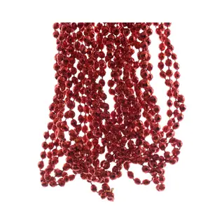 Kaemingk Diamantengirlande, Mini, Kunststoff, 270 Cm, Rot