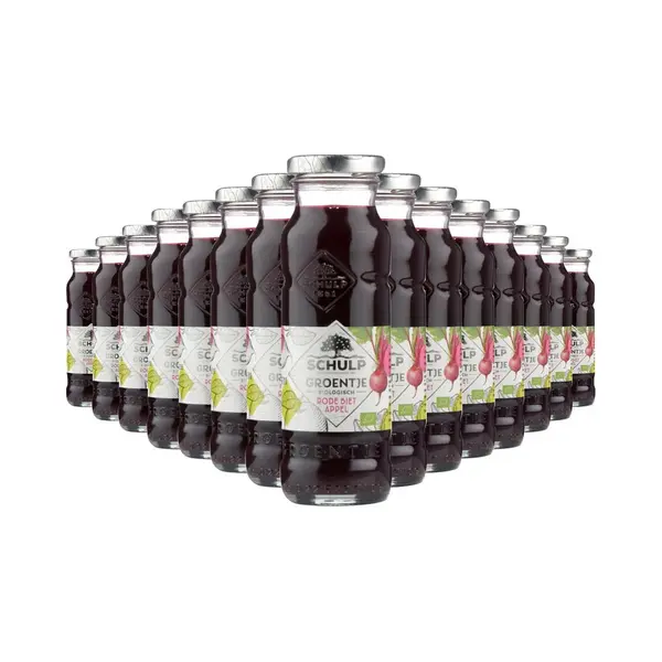 Schulp Rode Biet & Appelsap Biologisch Groentje 15 X 0, 2 Liter thumbnail