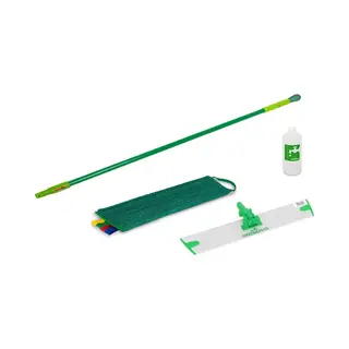 Greenspeed Pakket Sprenkler Velcro - Sprenklersteel + Vlakmopplaat + Mop + Vulfles