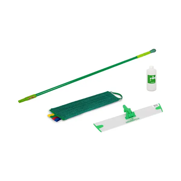 Greenspeed Pakket Sprenkler Velcro - Sprenklersteel + Vlakmopplaat + Mop + Vulfles thumbnail