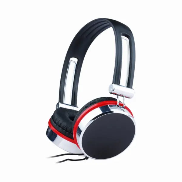 Gembird Mhs-903 Kopfhörer & Headset Kabelgebunden Kopfband Anrufe/Musik Schwarz, Rot, Silber thumbnail