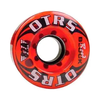 Nijdam Wielen Voor Rolschaatsen - Transparant/Rood/Zwart/Wit