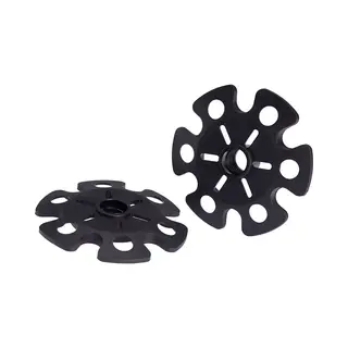Abbey Camp Wandelstok Sneeuw Disks - Reserve Disks - 2 Stuks - Zwart