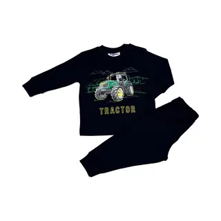 Fun2Wear - Tractor | Zwart Meisjes Jongens - Katoen - Maat 158/164