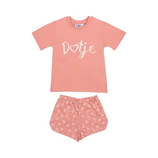 Fun2Wear - Shortama Dotje Oud - Roze - Maat 74 -