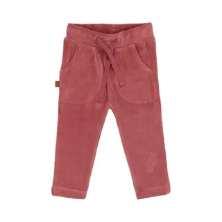 Frogs And Dogs - You Are Loved Kids Velvet Pants | Mesa Rose - Katoen - Maat 104