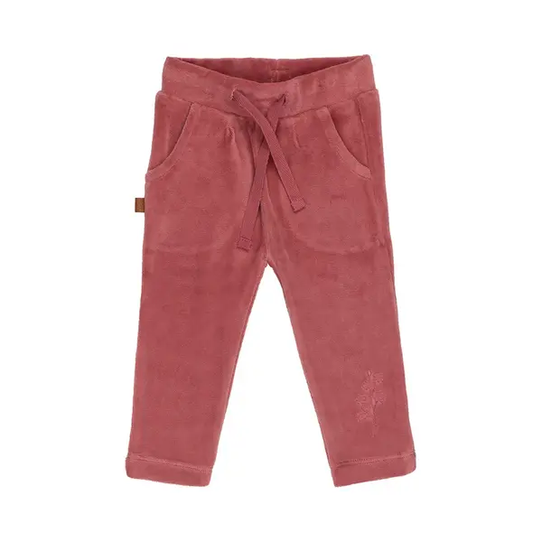 Frogs And Dogs - You Are Loved Kids Velvet Pants | Mesa Rose - Katoen - Maat 104 thumbnail