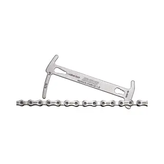 Bbb Cycling ChainChecker Kettingmeter Voor Fietsketting - Slijtagemeter Voor Onderhoud Aan Ketting - Met Geïntegreerde Kettinghaak - Fiets