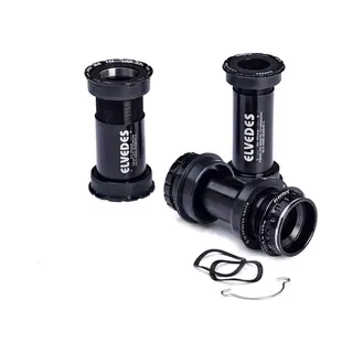 Tretlagergehäuse Elvedes Press-Fit 30 -> 24 Mm (42 Mm/46 Mm) + Spacer 90, 6/95, 5 Mm