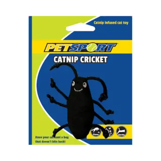 Petsport Catnip Cricket Black