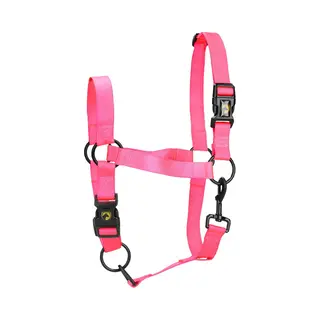 Holland Animal Care Excellent Horse - S (Shet) - Essential Halster - Halster Voor Paard - Reflecterend - Nylon - Roze