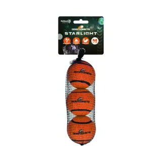 Dog Comets Starlight - M - Orange (3-Pack)