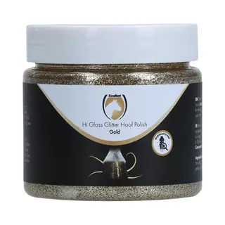 Holland Animal Care Hi Gloss Glitter Hoof Polish - Glitter Für Hufe Und Fell - Hufpflege - Feuchtigkeitsspendend - Inklusive Pinsel -