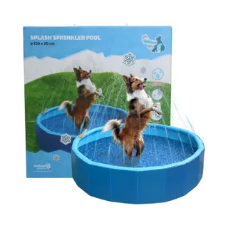 fehlt Hundepool Splash Sprinkler Pool Blau, Höhe, Ca. 30 Cm, Durchmesser, Ca. 120 Cm