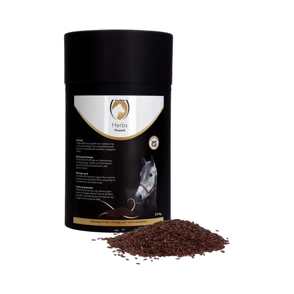Holland Animal Care Excellent Horse Herbs Vlozaad - Geschikt Voor Paarden En Pony's - Psylliumvezels - Incl. Maatschepje - 2, 5 Kg thumbnail