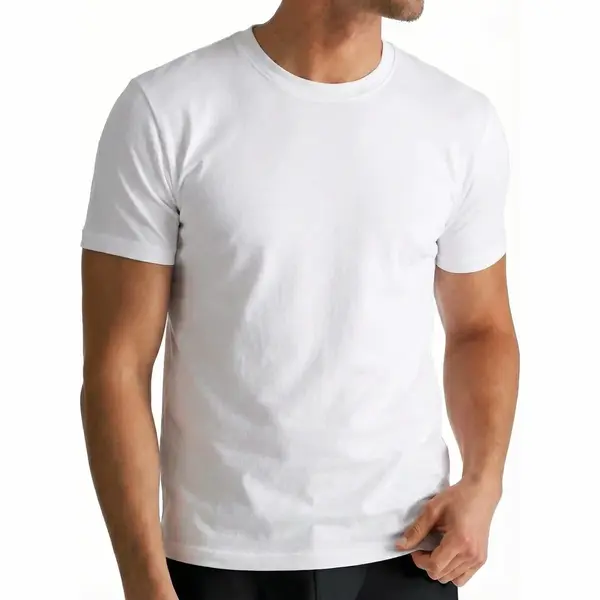Maxx Owen Boru Bamboo Beeren Heren Bamboo T-shirt Wit -M (5) thumbnail