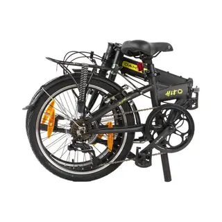 Dahon Hit D6 Pitch Vouwfiets - 20 Inch - 6 Versnellingen - V-brake - Matzwart