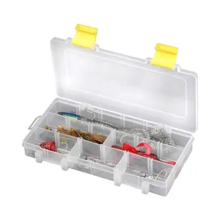 Spro Tackle Box 23x12, 5x3, 4cm - Tacklebox Für Gummiköder & Jigköpfe, Angelbox Für Gummifische, Kunstköderbox, Köderbox