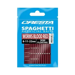 Cresta Spaghetti Worms Blood Red