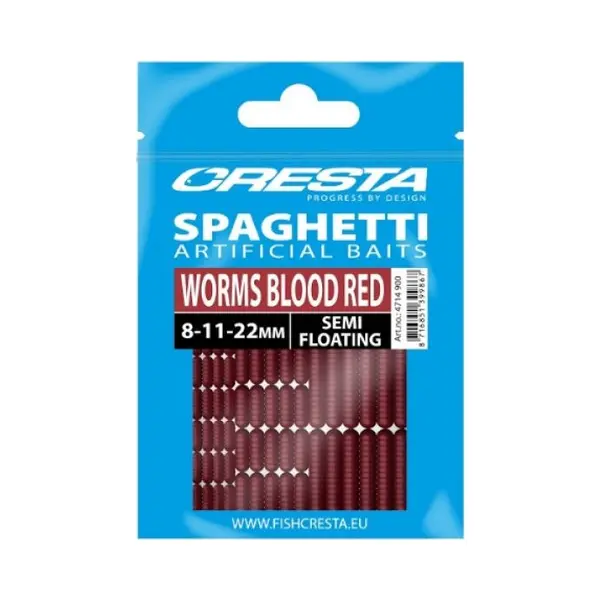 Cresta Spaghetti Worms Blood Red thumbnail