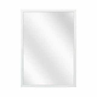 Spiegel Met Luxe Aluminium Lijst - Mat Zilver - 40 X 50 Cm
