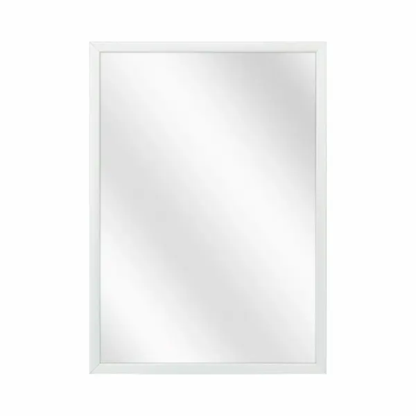 Spiegel Met Luxe Aluminium Lijst - Mat Zilver - 40 X 50 Cm thumbnail