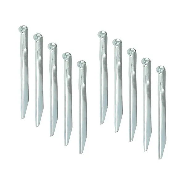 Proplus Zelthering 22cm Metall Halbrund 10 Stuck Im Polybeutel thumbnail