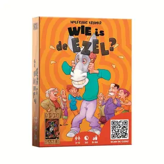 999 Games Wie is de ezel? Kaartspel
