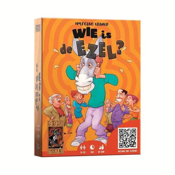 999 Games Wie is de ezel? Kaartspel thumbnail